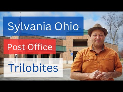 Sylvania Ohio Post Office and Plaster Relief.
