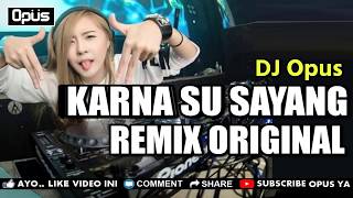 Download lagu DJ KARNA SU SAYANG ♫ LAGU TIK TOK TERBARU REMIX ORIGINAL 2018 mp3