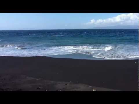 blacksand beach when cremation in Bali