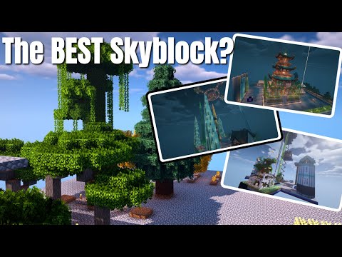 Skyblock Build Ideas | Minecraft Skyblock server IP for Free | Some great Skyblock Islands
