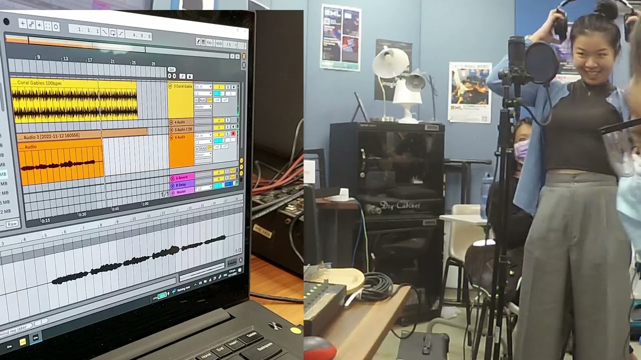 Recording in Ableton Live 03 Vocals (NUS Electronic Music Lab)