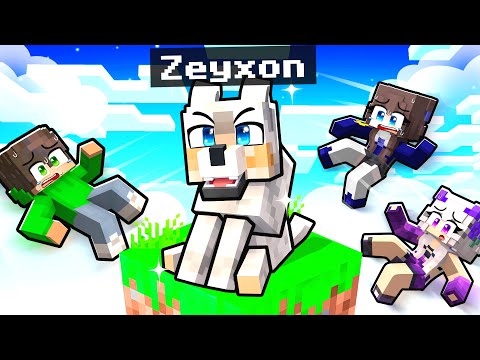 DIVENTO un CUCCIOLO di CANE su un SOLO BLOCCO in Minecraft!