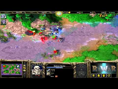 HAPPY_KOREA_MAN (HU) vs 1DayNight (UD) - Game 2 - WarCraft 3 gameplay - RN261