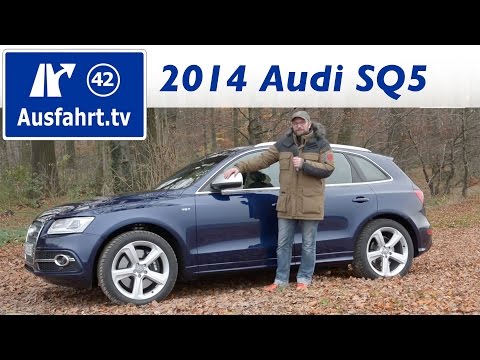 2014 Audi S Q5 TDI - Test Drive Report, Test, Review (German)