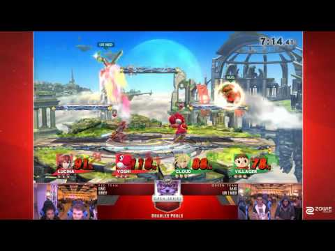 UGC Smash 4 Doubles Pools - GNG + Grey vs MJG + UR | Ned