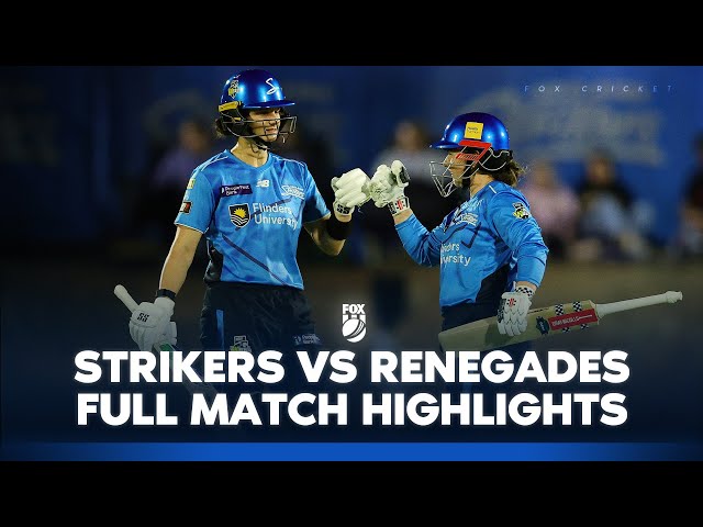 Melbourne Renegades v Adelaide Strikers | WBBL11 Highlights | Fox Cricket