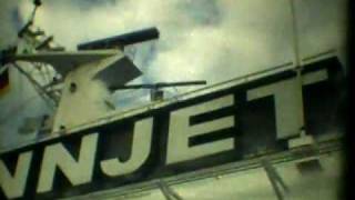 Super 8 Film !The ferry Finnjet 1988. A trip to Finland .  Super 8 movie !