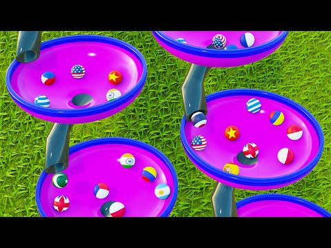 Countryballs Marble Race 3D - Marble Race Countries 2021