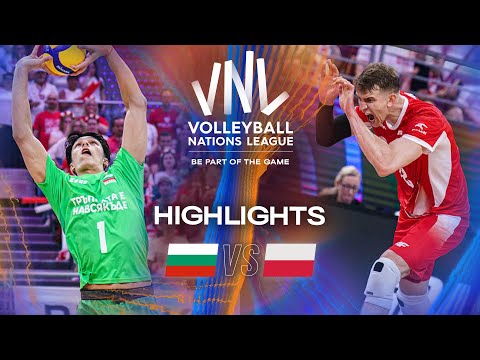 Bulgaria 🇧🇬 vs. Poland 🇵🇱 - Highlights | Week 3 | Men's VNL 2025