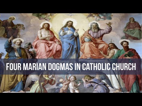 Four Marian dogmas in Catholic Church - Why Are They Important? #doctrineofmary