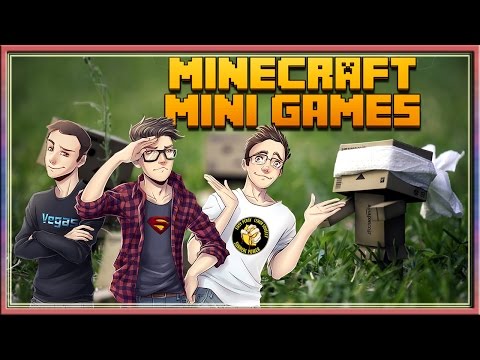 MINECRAFT MINIGAMES : HIDE AND HIDE WITH THE TRIO!!  w/ SurrealPower & Vegas