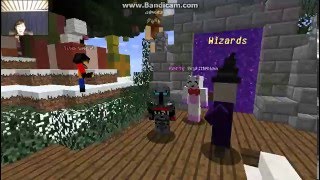 Minecraft -- Wizard Battle to the Death with a Friend!!! -- Mineplex Wizards