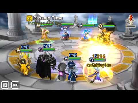 Summoners war arena cleaving Seara, Orion,  Skogul and Rina comp
