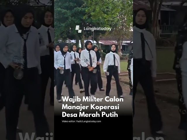 Wajib Militer Calon Manajer Koperasi Desa Merah Putih