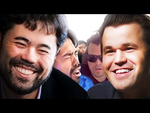 Hikaru Reacting to Magnus Reacting to Hikaru