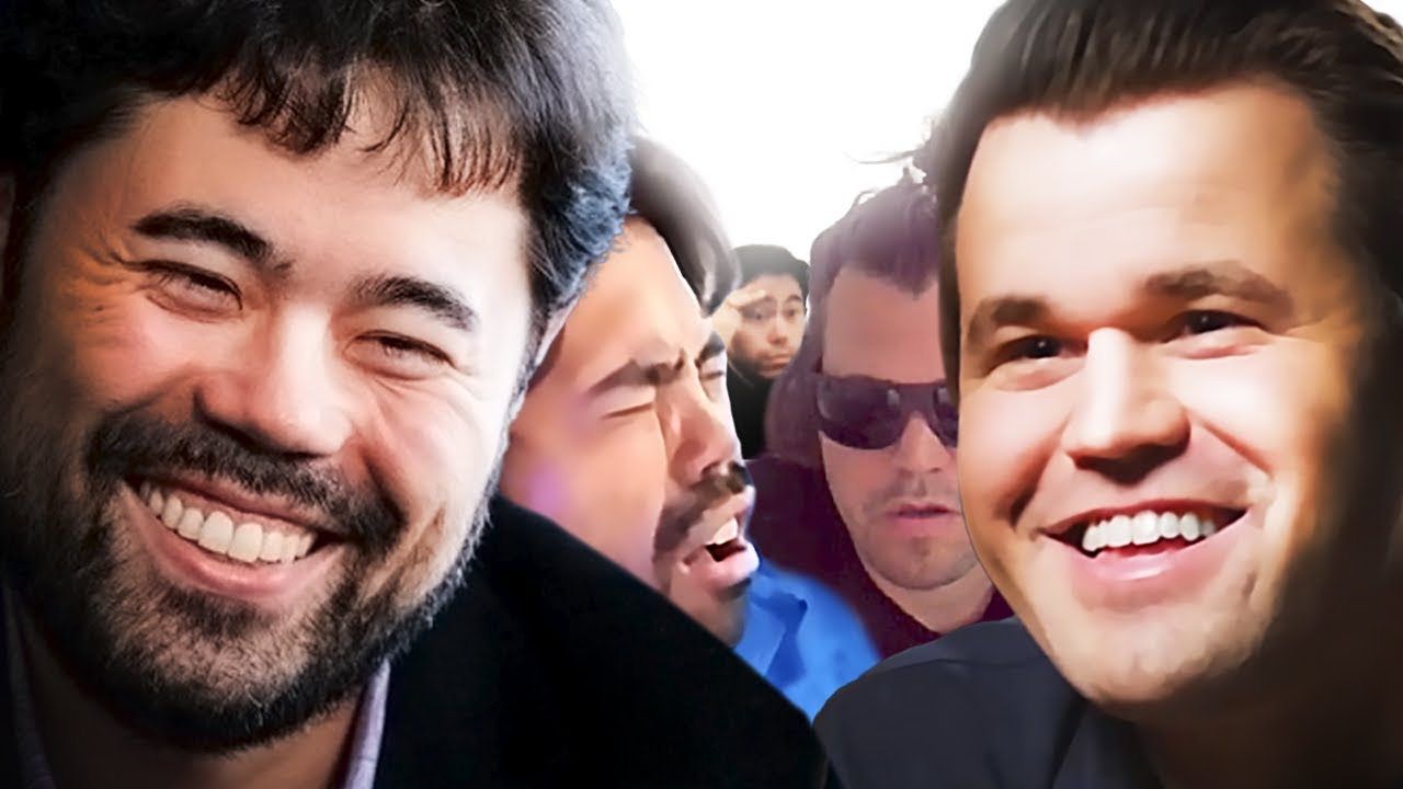 Hikaru Reacting to Magnus Reacting to Hikaru