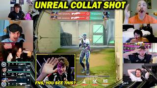 Streamers Can't Believe This INSANE Collat Shot & Clutch by SGE Azury and Jamelinho vs TH in VCT