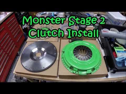 Monster Stage 2 Clutch Install - Finally!!