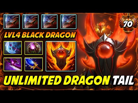 UNLIMITED STUN Dragon Knight Aghs Scepter + Octarine Core Turn On LVL4 Black Dragon Ez Delete All