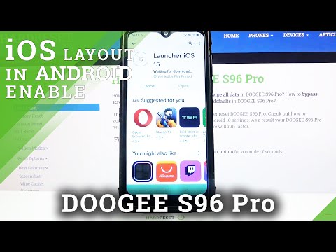 How to Download iOS Launcher on DOOGEE S96 Pro – Apply iOS Launcher