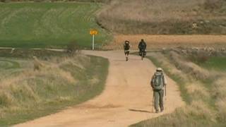 preview picture of video 'El Alto de Mostelares en el Camino de Santiago'