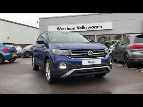 Volkswagen T-Cross SE 1.0 TSI Reef Blue New Car | Wrexham Volkswagen
