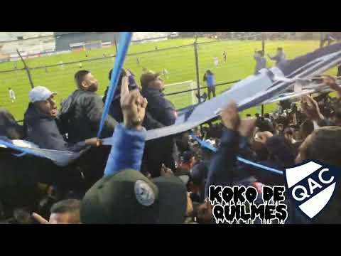 "Quilmes vs Guillermo Brown.. vos sos mi vida Quilmes yo te amo " Barra: Indios Kilmes &bull; Club: Quilmes