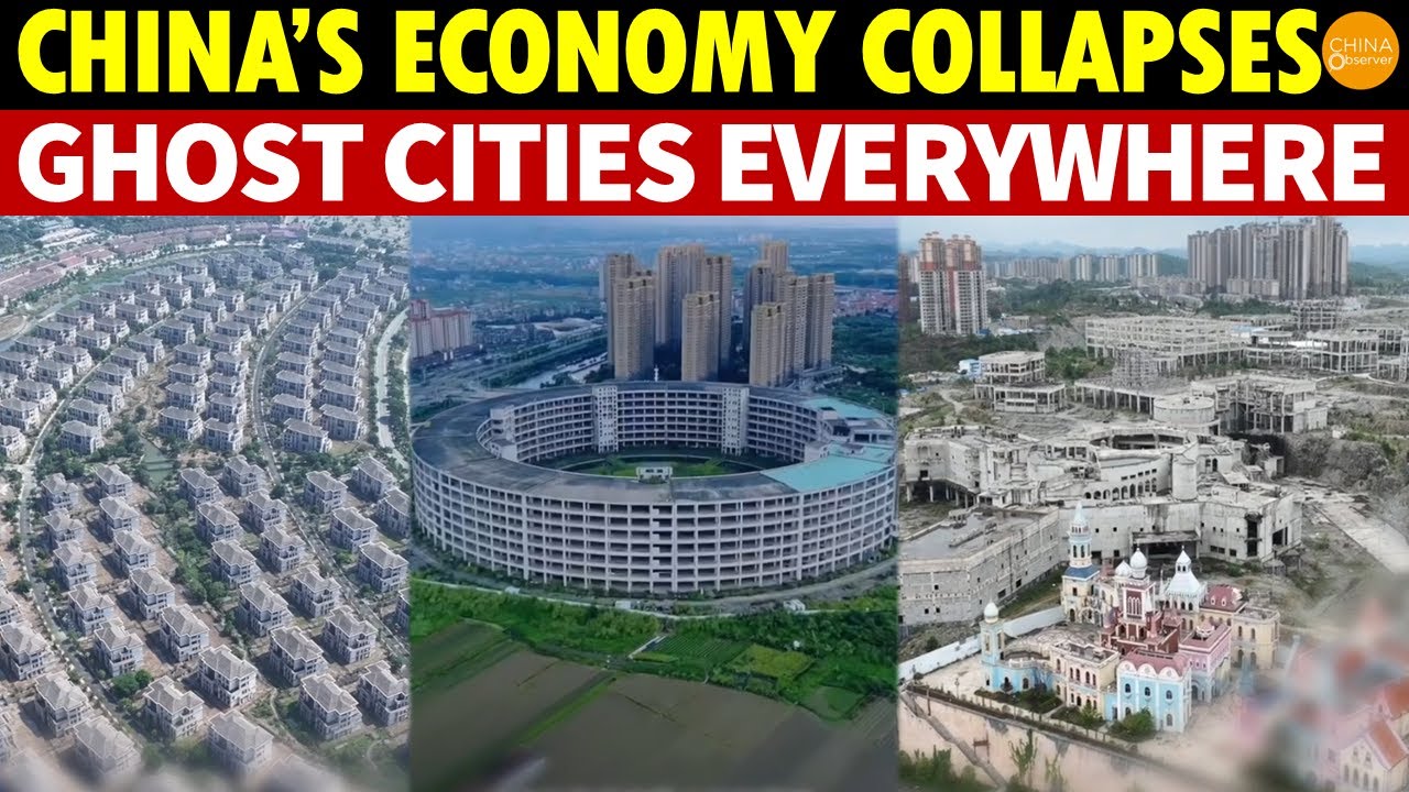 China’s Economy Hits Rock Bottom, So Poor It’s Unimaginable, Ghost Cities Everywhere