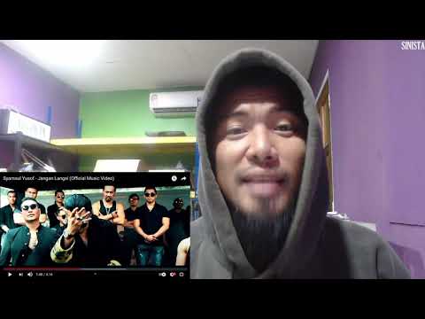 Reaksi Syamsul Yusof - Jangan Langsi (Official Music Video). Gangter habis!!