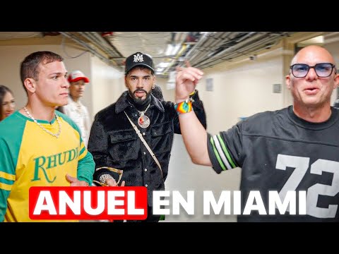 Miami Vice Backstage- Anuel AA Canta en LIV Junto a Pressure9x19. Varios Invitados...