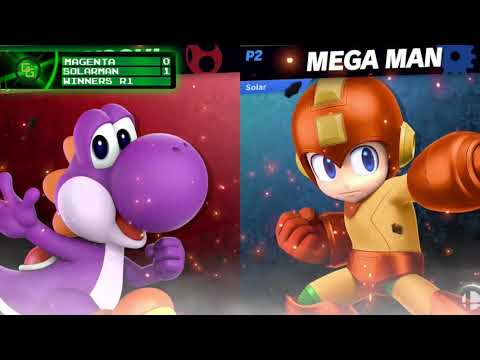 FreeFall #42 - Magenta (Yoshi) VS Solarman (Mega Man) - WR2