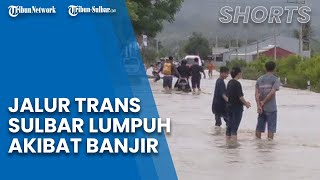 Jalur Trans Sulawesi Lumpuh Total akibat Banjir, Ketinggian Air Mencapai Paha Orang Dewasa