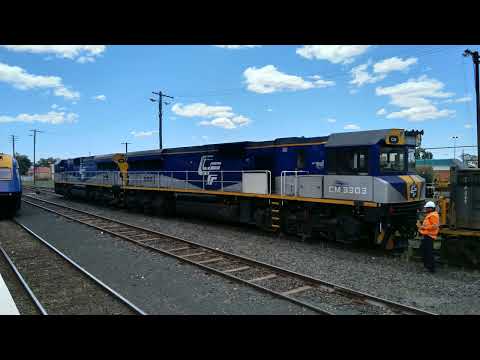 Cummins "CM" & "CBH" class locomotives.  Friday 11th of Aug 2023.
