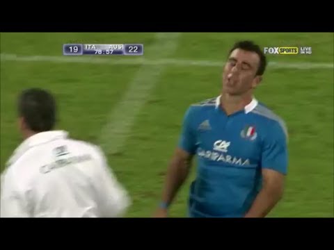 Luciano Orquera kick for historic draw with Australia in 2012