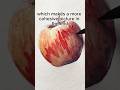 How to underpaint with a watercolor apple #watercolortutorial #watercolorpainting #paintingtutorial