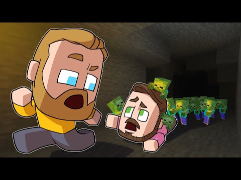 Who Can Survive A Horde Of Baby Zombies!? | Minecraft Video
