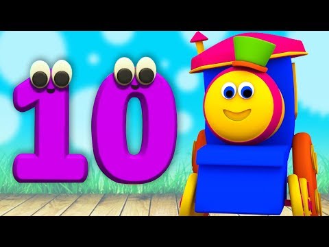Bob numeros tren | educación para niños | aprender números en español | Bob Numbers Train