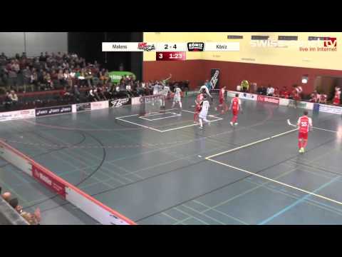 150329 Alligator Malans vs Floorball Köniz Playoff Viertelfinal Spiel 3 Highlights