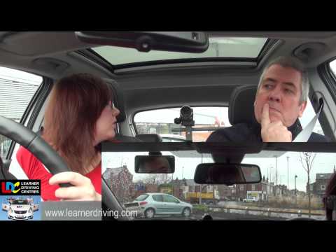 Nikki's 25th driving lesson with Bob