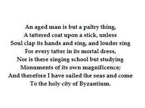 Sailing to Byzantium by W.B. Yeats (read by Tom O'Bedlam)