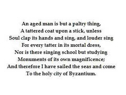 Video thumbnail for Sailing to Byzantium