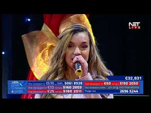 Chanelle Galea - Cans Tad-Deheb on NET TV Marathon 2017