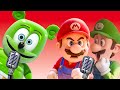 The Super Mario Bros Movie X Luigi Gummy Bear Song COVER