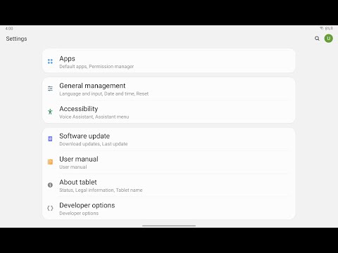 How To Enable Developer Option in  Tab a7 or any other Tablet.