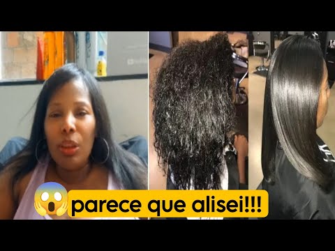 Como alisar cabelo em casa. sem QUÍMICA - Receita Caseira-ADRIANA SANTOS