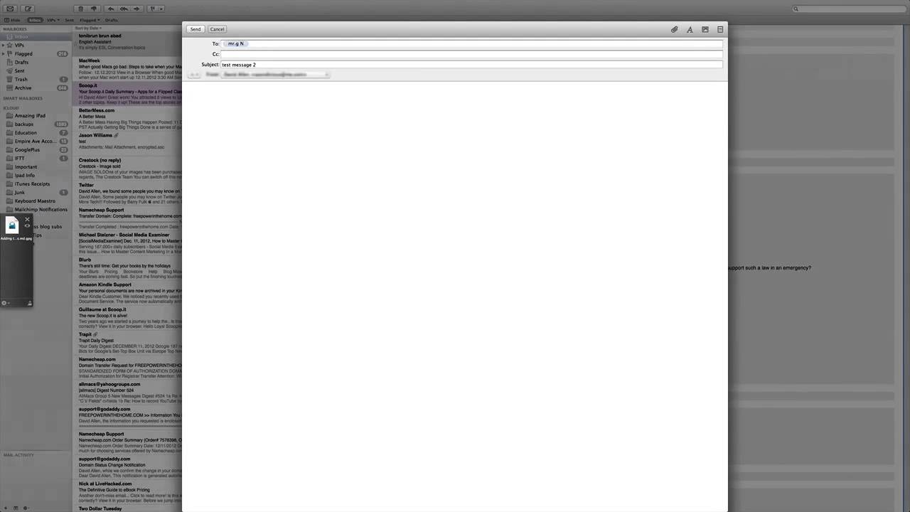 GPG Encrypted emails in Mountain Lion