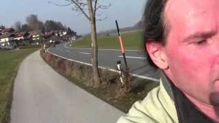 preview picture of video 'Joggen, am 8 März 2014, vor Seeham, Salzburg, #12'