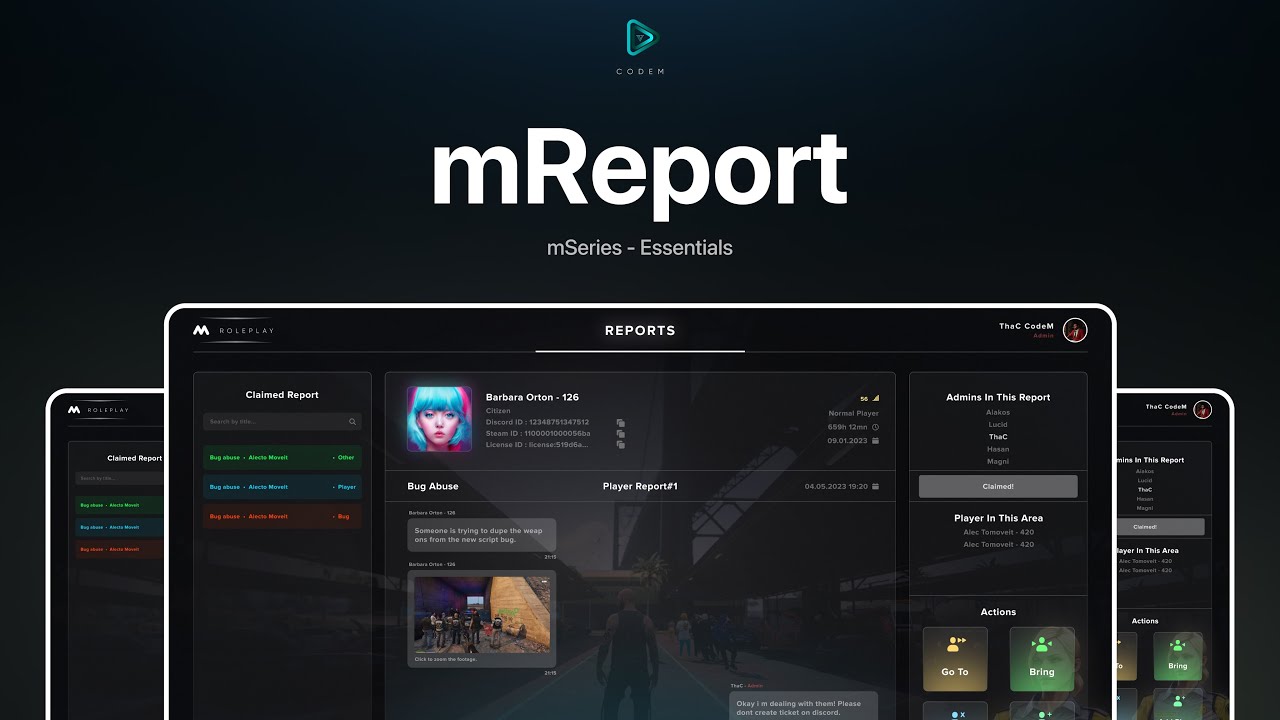 CodeM mReport thumbnail 9