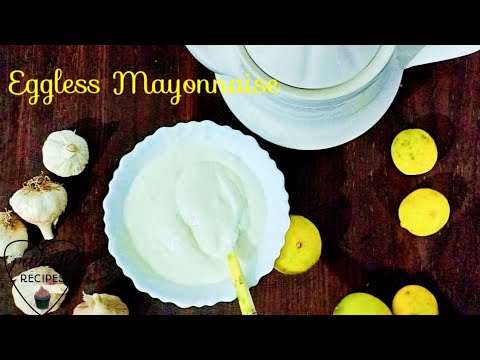 Eggless Mayonnaise Recipe | 1 Minute Eggless Mayonnaise in Mixie | Lamees Vlogs