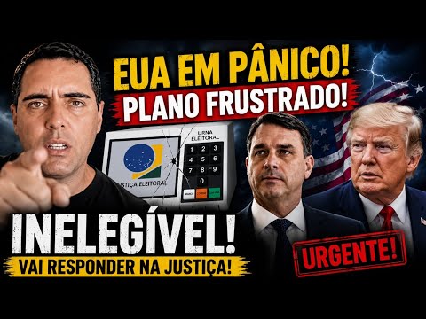 BOMBA! THIAGO DOS REIS PEDE PRISÃO E INELEGIBILIDADE DE FLÁVIO BOLSONARO APÓS NOVAS ACUSAÇÕES